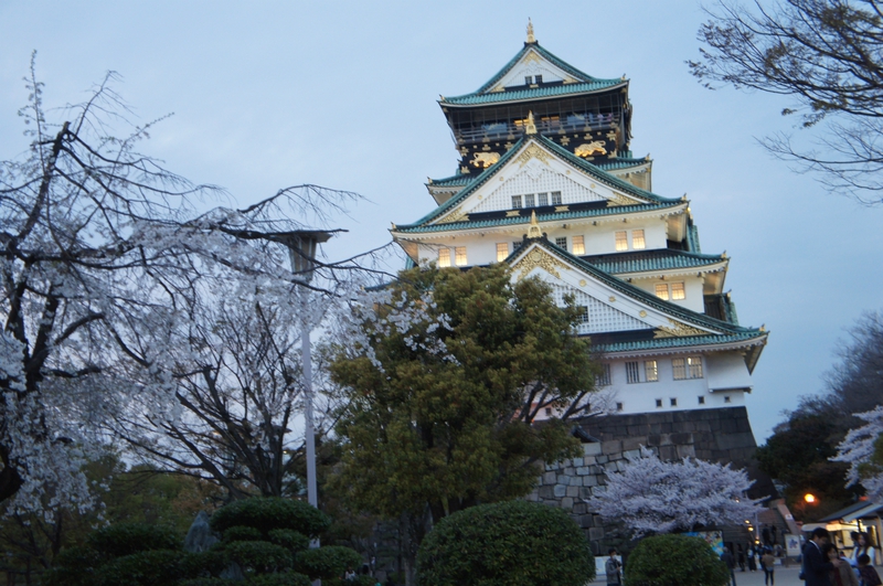 Thành cổ Osaka Nhật Bản