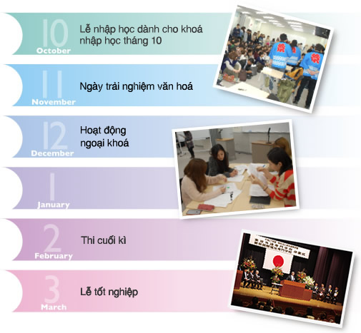 Thông tin khóa học trường TOKYO FOREIGN LANGUAGE COLLEGE