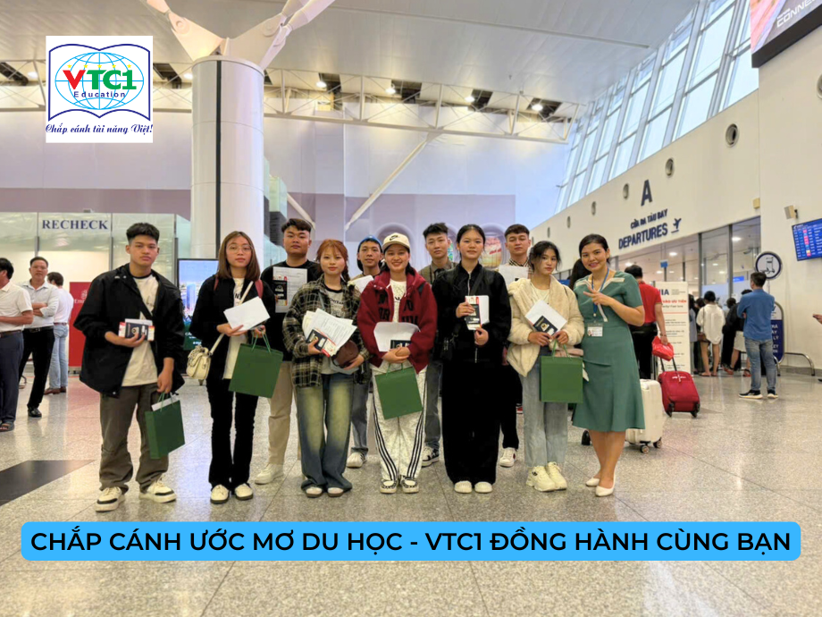 TIỄN ĐOÀN DU HỌC SINH VTC1 LÊN ĐƯỜNG ĐẾN NHẬT BẢN - CHẮP CÁNH ƯỚC MƠ VƯƠN XA